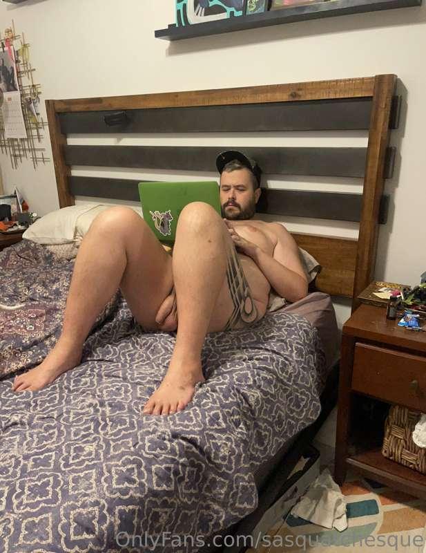 Snuck up on Dad while he was working… huh?