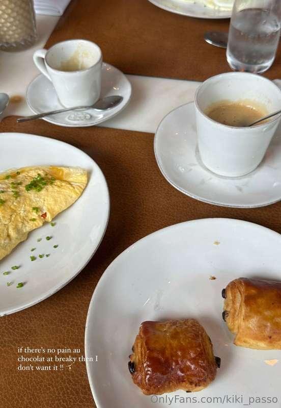 What did you have for breakfast this morning?  …. Have you e..