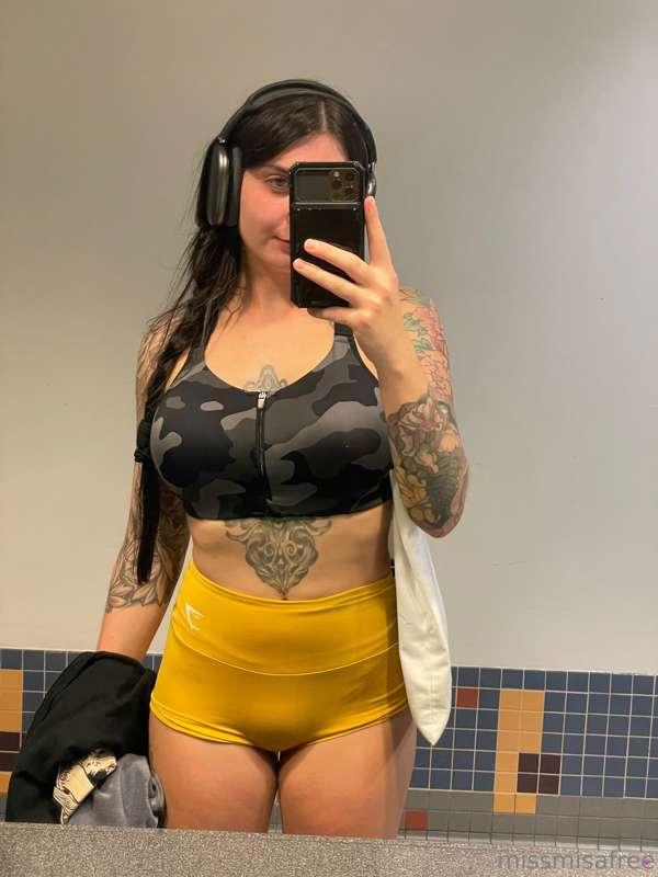 You see me at the gym, wyd first 🫣