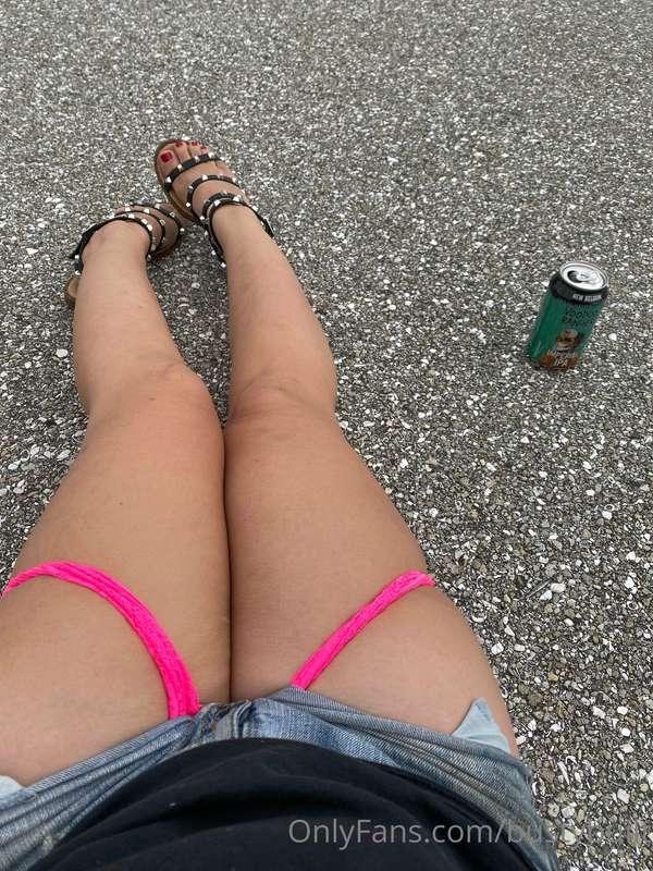 I got tired of wearing panties… anddddd a family def walked ..