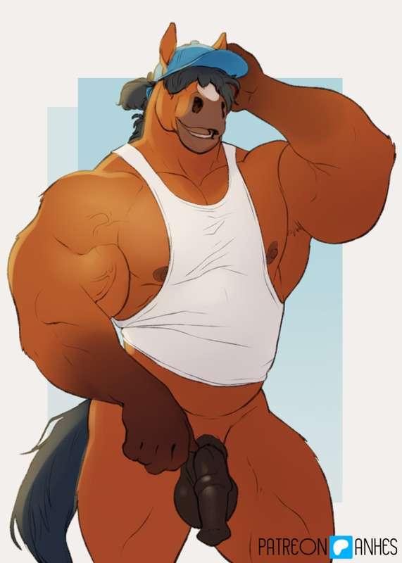 Casual horse (sketch)