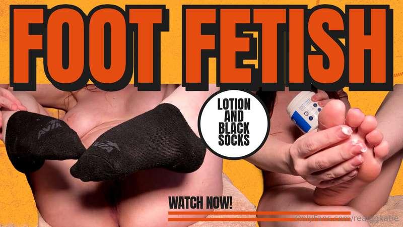 A video message just went out to my Feet Freaks! Let me know..