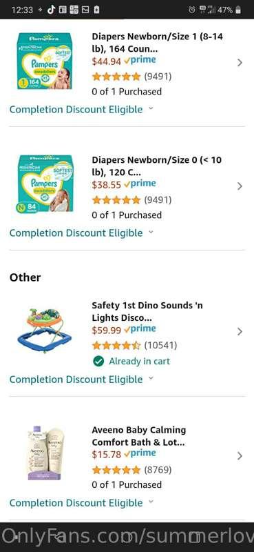 Not even two months from my due date and I still need a few ..