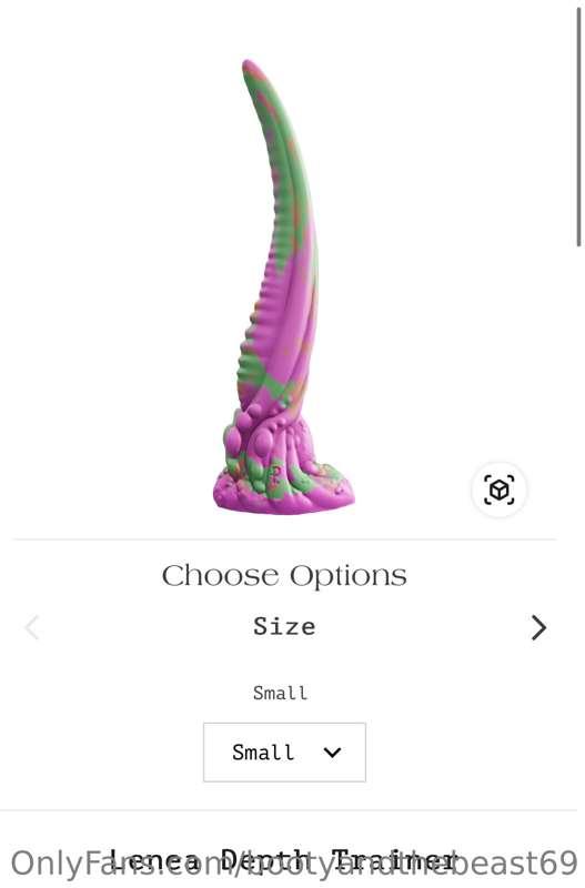 If I was to film a tentacle video where I see how far I can ..