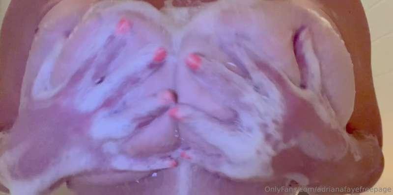 I don’t know why, but WHENEVER I get in the bath, it’s like ..