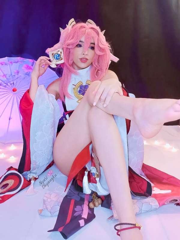 Has ganado el 50/50 Yae Miko está aquí!  😍😍💕