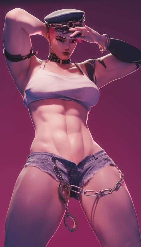 [Poster] Zarya (Overwatch)(Futa)
