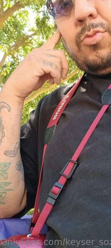 I'll take your picture with my cock in your mouth... now smi..