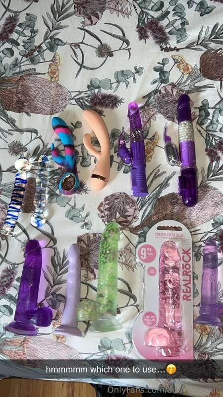gonna use that dildo soon i promise