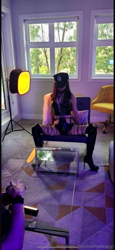 Photo shoot scene 👄💕