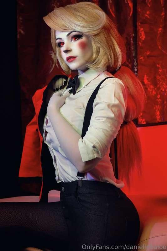 As princess of Hell and heir to the throne I...er...hereby o..