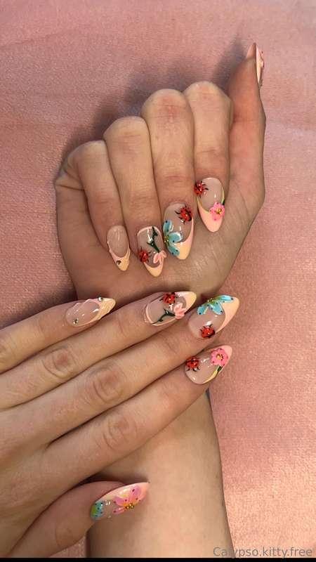 You like my nails enough to pay for them? 