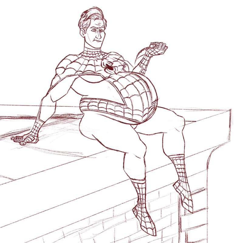 WIP - Peter Belly Parker