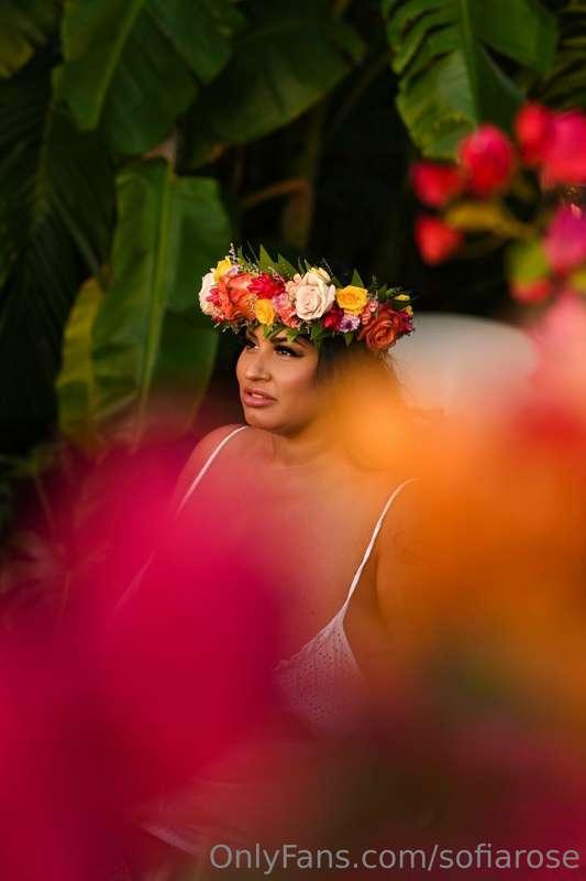Happiness blooms from within
