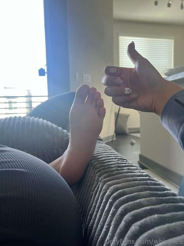 Who’s paying for my nails n pedi to get free 👣 ppvs