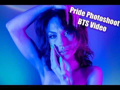 Rainbow Pride BTS Photoshoot!