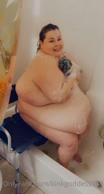 My weight has been an issue lately, so hubby got me a shower..