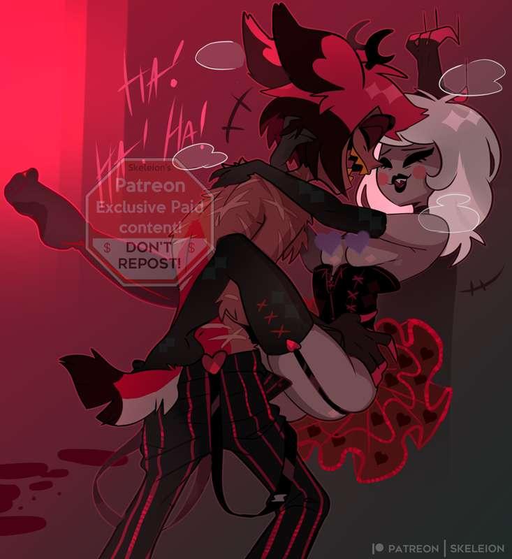 Alastor x Rosie (Censored Lewds 👀💦)