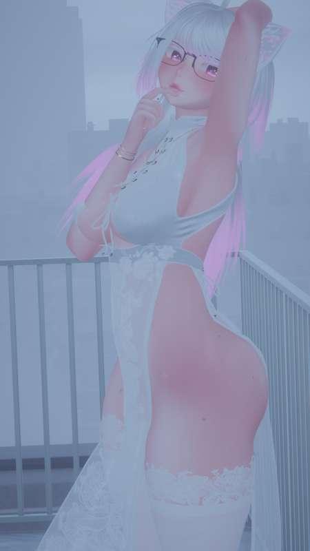 Naughty catgirl caught in 4k >///<