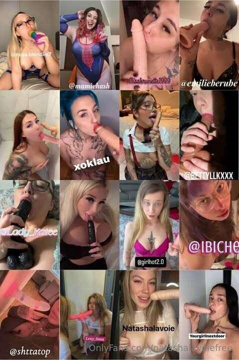 16 Sluts qui adorent sucer tout se qu’elles ont à porter de ..