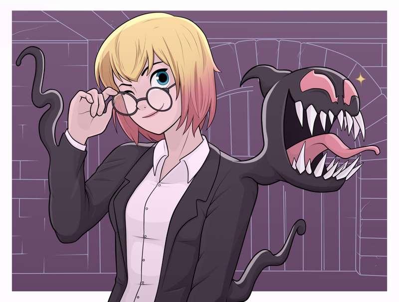 Venomized Gwenpool (dark variant)
