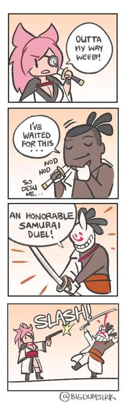 Fite Game Funnies - Baiken V Nago
