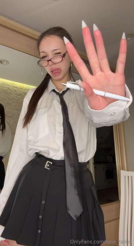 You're wearing a pen so you can write a task on my body 😅