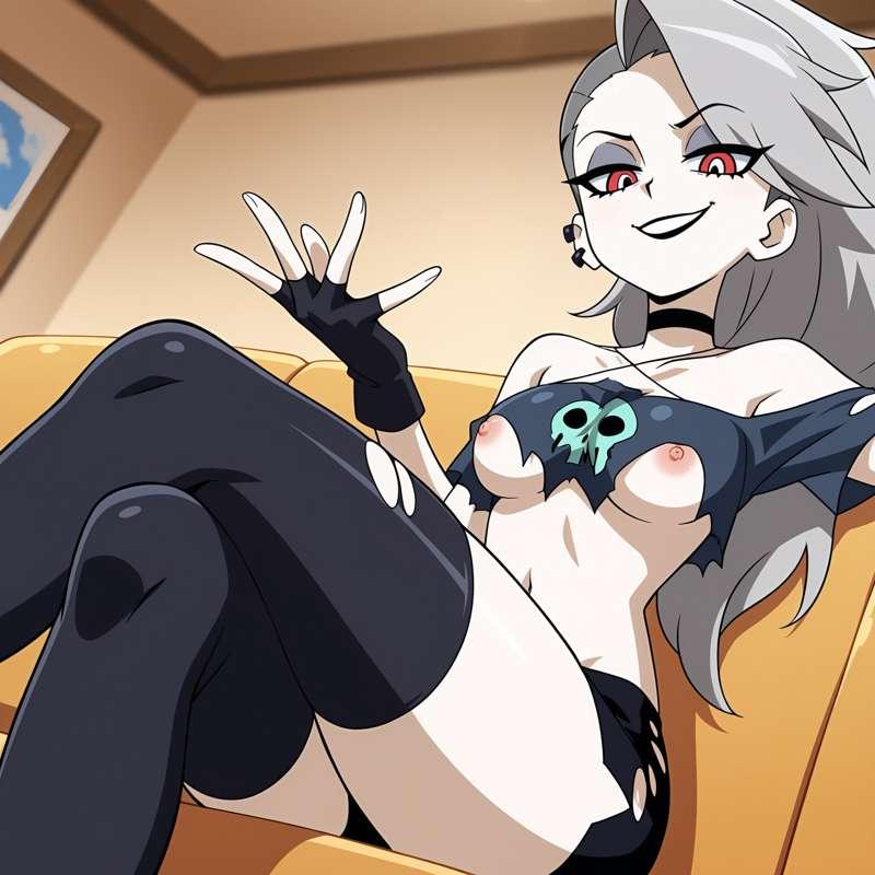 Human Loona | Helluva Boss 18+ Comission