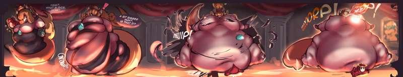 Rapid Weight Gain Bowsette! - WG Sequence