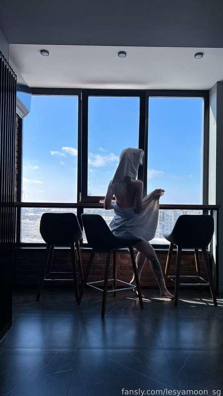 Enjoying my morning coffee ☕ and sun 🌞

#fyp #morning #naked #life #blog #lifestyle #natural #petite #tattooed #sexygirl