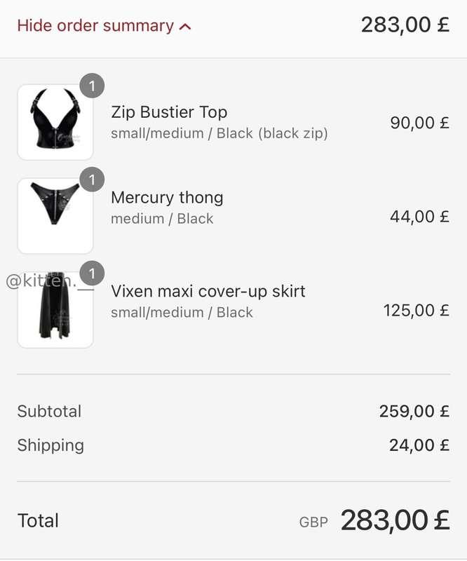 I just ordered new Latex 🥳🥳🥳🥳 if you wanna support you can s..