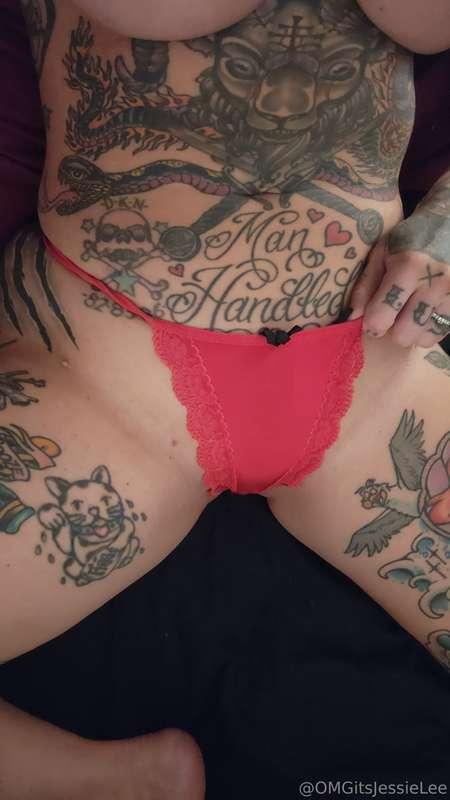 I love it when you wanna pull my panties to the side and see..