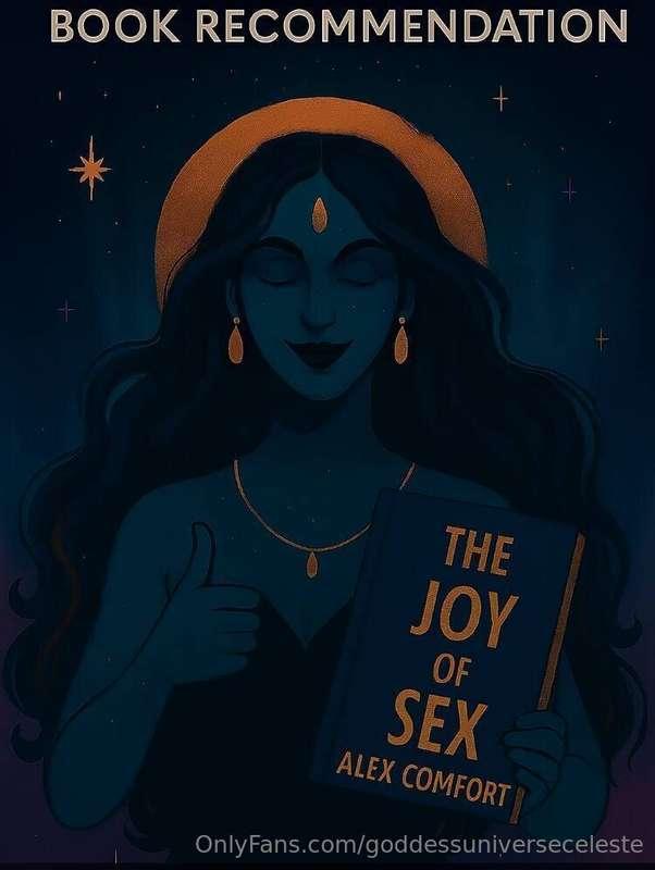 Today’s book recommendation is The Joy of Sex by Alex Comfor..