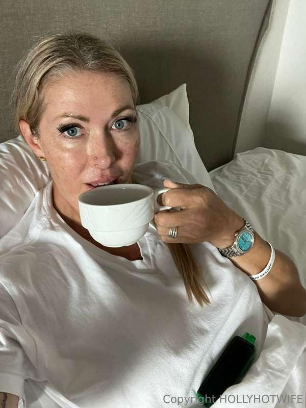 Coffee first … Mischief later ☕😉I’m feeling soft, relaxed an..