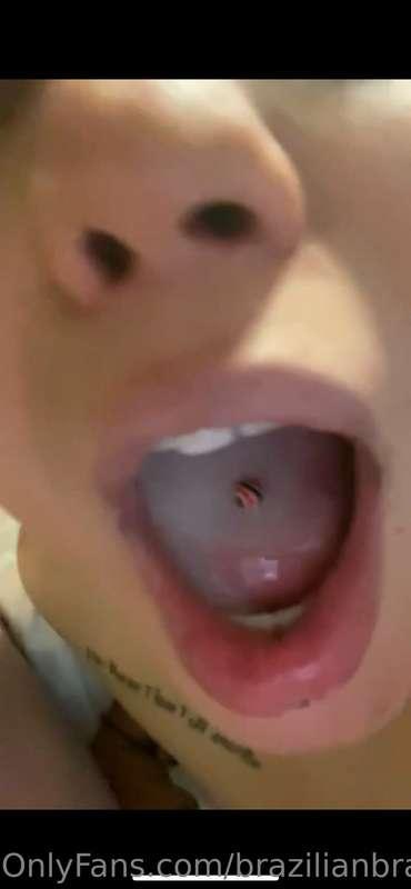 Cum in my mouth please