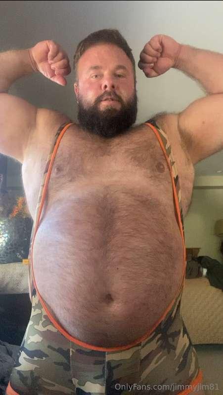Dad wants to wrestle. Going to pin you down, mount you and b..