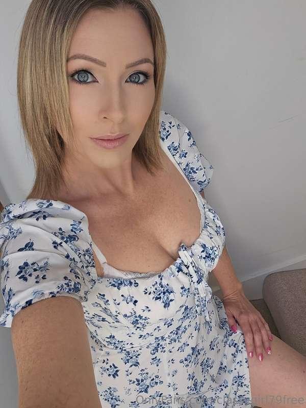 Good morning.... I'm making the most of summer dress weather..
