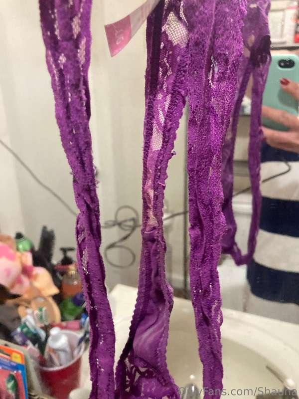 Wearing my thongs for 2 days then selling them