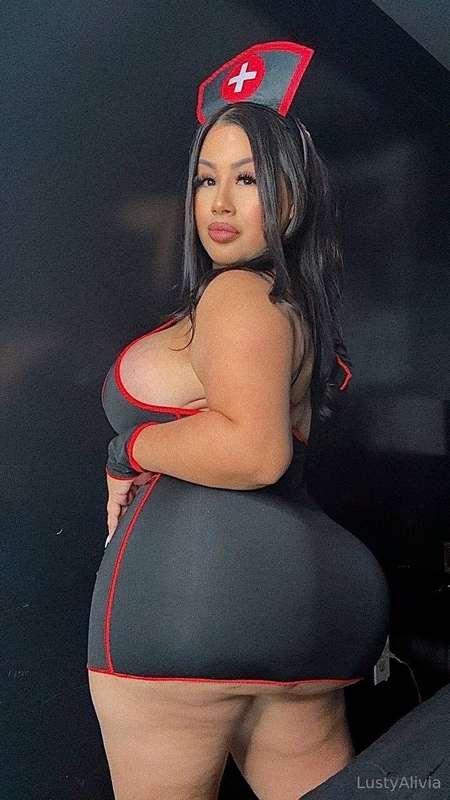 Nurse on duty and your cock is my patient tonight 💉