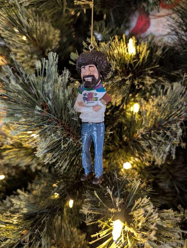 Our favorite ornament. 🎄A happy little tree🌲 Let's see y'all..