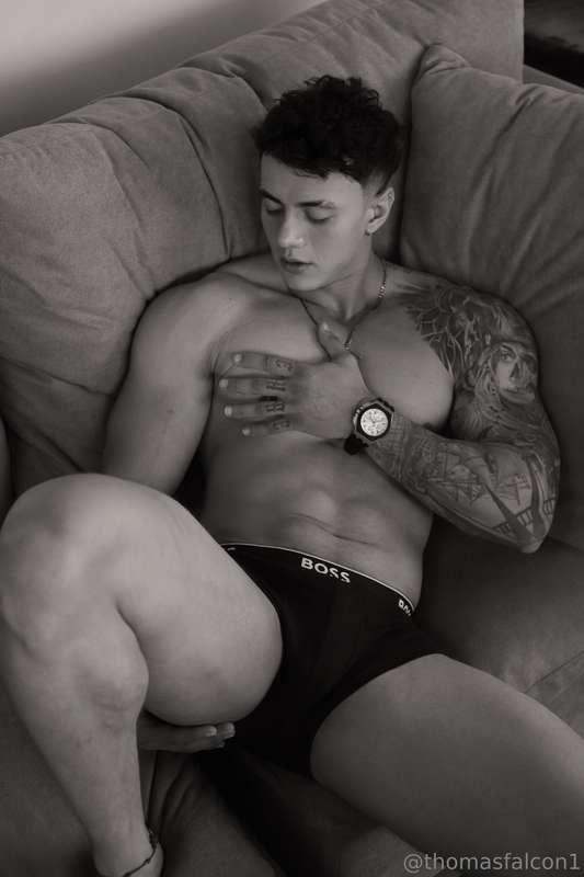 Your skin with mine lights the fire 🔥😈🥵