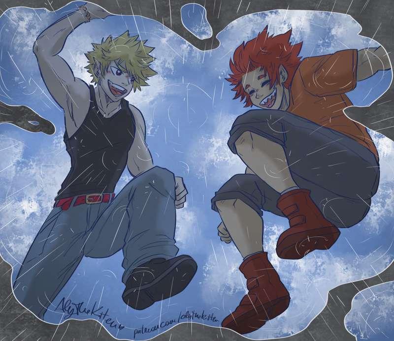 KiriBaku Month Day2_Rain