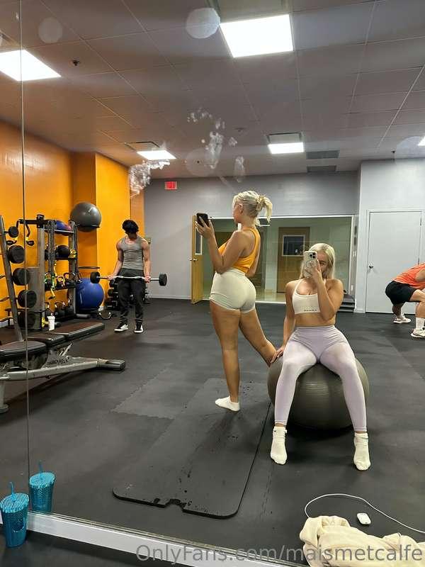Let’s get sweaty girl @georgieeyxx