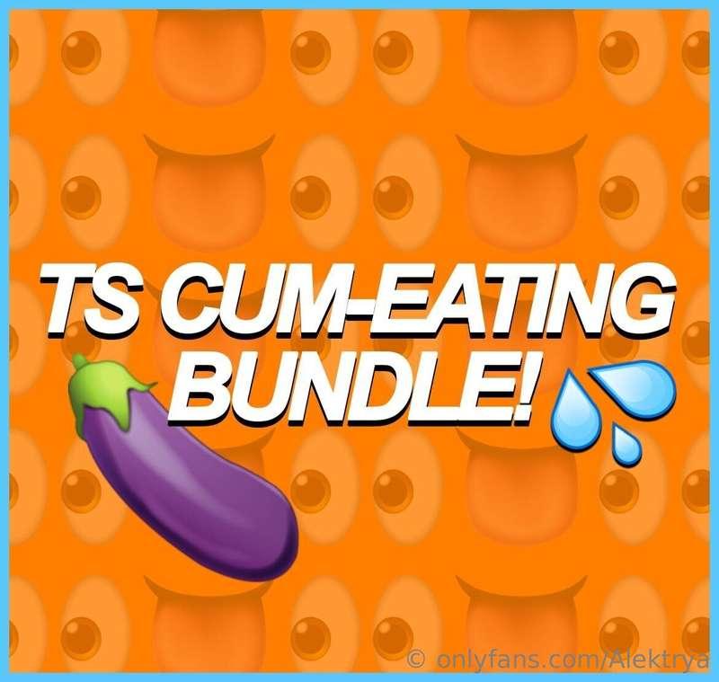 NEW! 🚨 TS CUM-EATING BUNDLE! 🍆💦

Me and my TS girlfriends lo..
