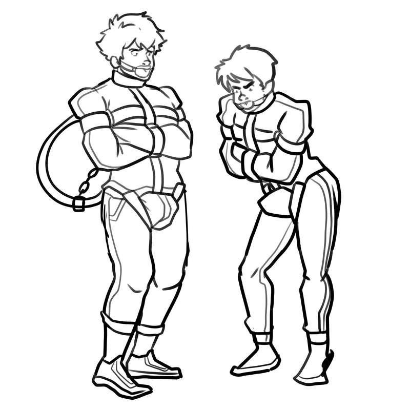 The monkey and the alien (process)