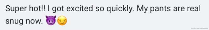 in love with this feedback 😏