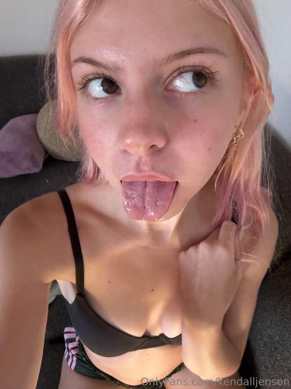 On my face or in my mouth?