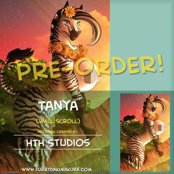 Tanya Wall Scroll Pre Order