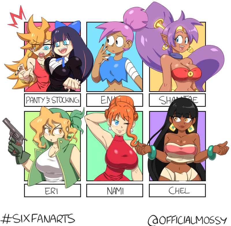 Six Fanart Challenge!