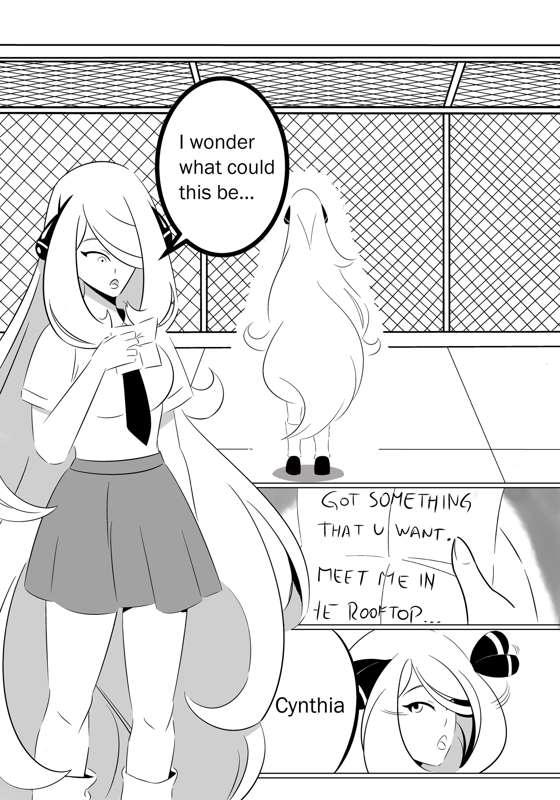 Cynthia Hairjob Manga (COMPLETE)